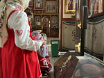В Рождественские святочные дни воспитанники Митрофановского детского сада посетили храм