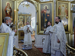 В праздник Преображения Господня Правящий Архиерей совершил Божественную литургию в храме Преображения Господня города Острогожска