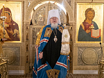 В день памяти священномученика Петра, архиепископа Воронежского, епископ Россошанский и Острогожский Дионисий сослужил митрополиту Воронежскому и Лискинскому Сергию за богослужением в Алексиево-Акатовом монастыре