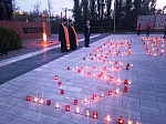 В поселке Каменка прошла Всероссийская акция «Свеча памяти»