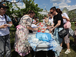 Воспитанники воскресной школы «Добро» Свято-Ильинского кафедрального собора города Россоши вместе отпраздновали День Победы
