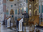 В понедельник 1-й седмицы Великого поста Глава Россошанской епархии молился за богослужением в Свято-Ильинском кафедральном соборе г. Россоши