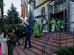 Преосвященнейший Дионисий, епископ Россошанский и Острогожский, возглавил торжества в честь 150-летия храма-колокольни Александра Невского города Россошь