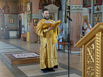 В праздник Крещения Руси епископ Дионисий совершил Божественную литургию в Свято-Ильинском кафедральном соборе города Россоши