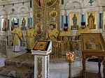 В Неделю 21-ю по Пятидесятнице епископ Дионисий возглавил воскресное богослужение в Свято-Ильинском кафедральном соборе города Россошь
