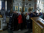 Преосвященнейший епископ Дионисий совершил в Свято-Ильинском кафедральном соборе города Россоши последнюю в этом году Литургию Преждеосвященных Даров