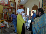 Крестоходцы с иконой Божией Матери «Спорительница хлебов» прибыли в Кантемировку