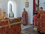 В день Радоницы Преосвященнейший епископ Дионисий совершил Литургию в Воскресенском соборе Белогорского епархиального мужского монастыря