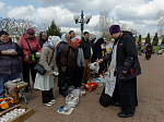 В Великую Субботу Правящий Архиерей совершил Литургию в Свято-Ильинском кафедральном соборе города Россоши
