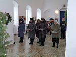 Божественная литургия в Успенском храме с. Зайцевка
