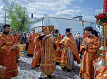 В субботу Светлой седмицы епископ Дионисий совершил Литургию в храме Успения Пресвятой Богородицы города Калач