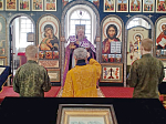Кадеты помолились на литургии
