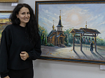 Епископ Дионисий принял участие в открытии выставки картин «Покров Пречистой над землей Воронежской» в Молодежном центре г. Россошь