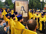 Духовенство и прихожане Острогожского церковного округа приняли участие в Воронежском крестном ходе