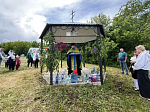 В селе Кривая Поляна Острогожского благочиния молитвенно отметили День Святой Троицы