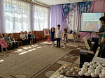 В детском саду № 11 города Острогожска состоялось мероприятие, посвященное Пасхе Христовой