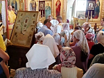 Дивногорская (Сицилийская) икона Божией Матери в Михайло-Архангельском храме г.Острогожска 