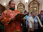 Преосвященнейший епископ Дионисий совершил Литургию в Георгиевском храме с. Терновое