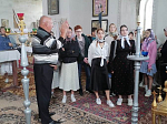 Верхнемамонские школьники посетили с экскурсией храм святых бессребреников Космы и Дамиана