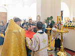 Архипастырь возглавил торжества, посвященные 20-летию со дня Великого освящения храма во имя святителя Митрофана, первого епископа Воронежского села Верхний Мамон