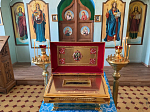 Встреча мощей священномученика Петра (Зверева), архиепископа Воронежского в монастырском благочинии