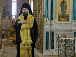 В Неделю о блудном сыне епископ Дионисий совершил Божественную литургию в Свято-Ильинском кафедральном соборе города Россошь