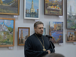 Епископ Дионисий принял участие в открытии выставки картин «Покров Пречистой над землей Воронежской» в Молодежном центре г. Россошь