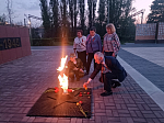 В поселке Каменка прошла Всероссийская акция «Свеча памяти»