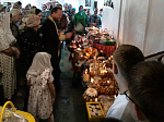 Освящение куличей и пасок в селах Богучарского района