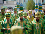В день памяти преподобного Сергия Радонежского епископ Дионисий сослужил Предстоятелю Русской Православной Церкви за Литургией в Троице-Сергиевой лавре