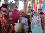 Воспитанники кружка «Лучик» при Михайловском храме поздравили прихожан с Пасхой Христовой