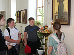 Посещение храма и Духовно-просветительского центра школьниками