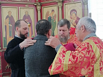 Богослужение в храме Покрова Пресвятой Богородицы сл. Шапошниковка