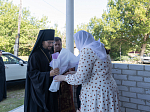 Епископ Россошанский и Острогожский Дионисий совершил Божественную литургию в Казанском храме с. Коротояк (Покровка) Острогожского района