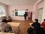 В р.п. Кантемировка состоялась встреча со студентами на тему «Счастье и удовольствие: как химические вещества ломают психику и мозг»