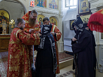 Епископ Россошанский и Острогожский Дионисий совершил Божественную литургию в Костомаровском епархиальном монастыре