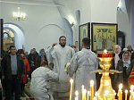 Епископ Россошанский и Острогожский Дионисий совершил Божественную литургию в Казанском храме города Павловска