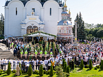 В день памяти прп. Сергия Радонежского Правящий Архиерей Россошанской епархии сослужил Предстоятелю Русской Церкви за Литургией в Троице-Сергиевой лавре