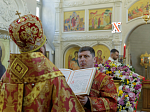 Епископ Россошанский и Острогожский Дионисий совершил Божественную литургию в Костомаровском епархиальном монастыре