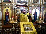 В храме святителя Серафима (Соболева), архиепископа Богучарского встретили престольный праздник 