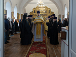 Епископ Дионисий совершил Божественную литургию в Никольском храме с. Урыв – Покровка Острогожского благочиния