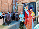В Георгиевском храме с. Манино Калачеевского района молитвенно отметили престольный праздник