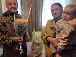 Вдову почившего клирика благочиния поздравили с Днем жен-мироносиц