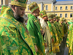 В день памяти прп. Сергия Радонежского Правящий Архиерей Россошанской епархии сослужил Предстоятелю Русской Церкви за Литургией в Троице-Сергиевой лавре