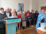 В храме Покрова Пресвятой Богородицы села Дерезовка совершен праздничный молебен