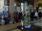 В Великую Субботу Правящий Архиерей совершил Литургию в Свято-Ильинском кафедральном соборе города Россоши