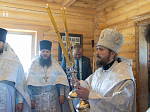 Правящий Архиерей совершил Великое освящение храма в честь Воздвижения Честнаго и Животворящего Креста Господня с. Фоменково Петропавловского района
