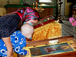 Кантемировцы помолились епархиальной святыне