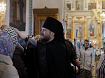 В праздник Благовещения Пресвятой Богородицы епископ Россошанский и Острогожский Дионисий совершил Божественную литургию в храме Вознесения Господня города Калач