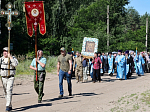 Глава Россошанской епархии принял участие в крестном ходе с чтимой иконой Божией Матери «Достойно есть» вокруг города Борисоглебска
